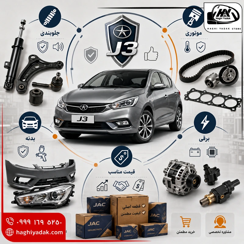 خرید قطعات جک j3
